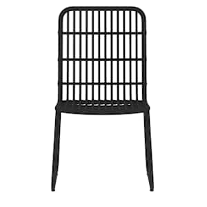 5dílný zahradní jídelní set černý - obrázek 4