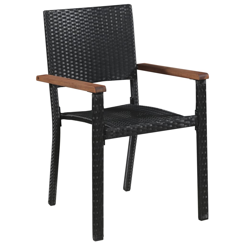 

vidaXL 9-delige Tuinset zwart