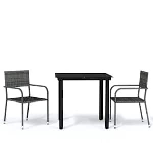 vidaXL 3-osaline aiam&ouml;&ouml;bli komplekt, hall