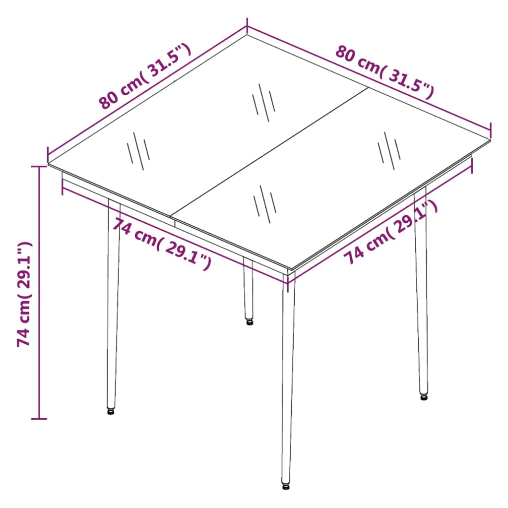 Set mobilier de grădină cu perne 5 piese poliratan & sticlă