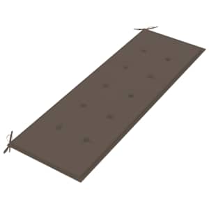 Lavice Batavia s Taupe poduškou 150 cm masivní teakové dřevo - obrázek 5