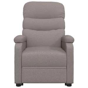 Polohovací křeslo taupe textil - obrázek 3