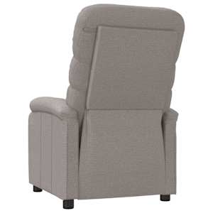 Polohovací křeslo taupe textil - obrázek 5