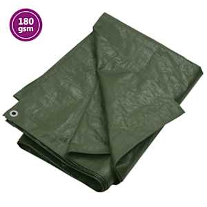 vidaXL present, 180 g/m&sup2; 2x3 m, roheline, HDPE