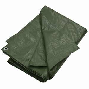 Plachta 180 g/m² 8 x 8 m zelená HDPE - obrázek 2