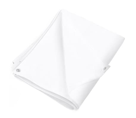 vidaXL Tarpaulin 90 g/m² 2x3 m White HDPE