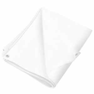 vidaXL Dekzeil 90 g/m&sup2; 8x10 m HDPE wit