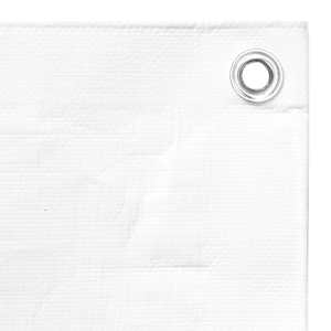 Plachta 260 g/m² 3 x 5 m bílá HDPE - obrázek 4