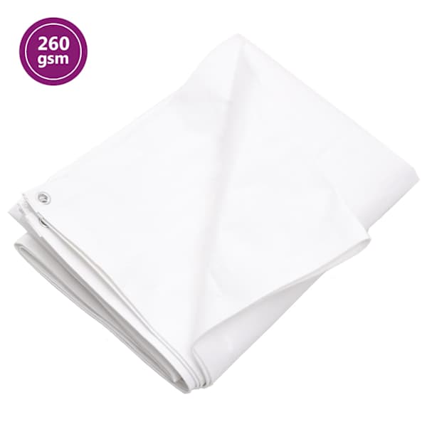 vidaXL present, 260 g/m&sup2; 4x4 m, valge, HDPE