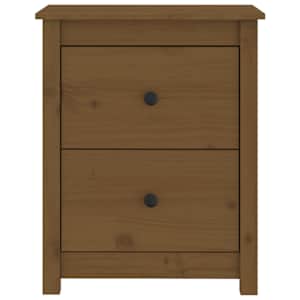 Noční stolky 2 ks medově hnědé 50x35x61,5 cm masivní borovice - obrázek 4