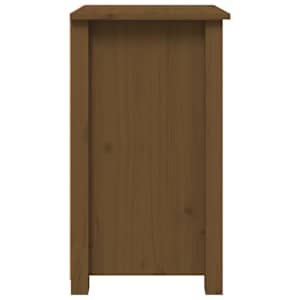 Noční stolky 2 ks medově hnědé 40x35x61,5 cm masivní borovice - obrázek 6