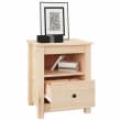 Table de chevet 40x31x35,5 cm bois de pin massif | Maisons du Monde