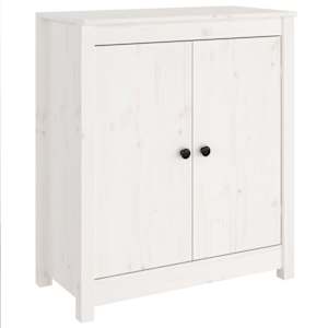 vidaXL puhvetkapp, valge, 70 x 35 x 80 cm, t&auml;ism&auml;nnipuit