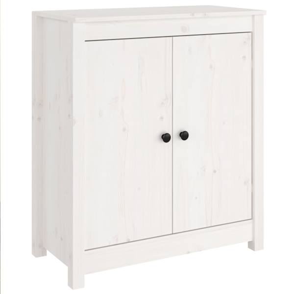 vidaXL puhvetkapp, valge, 70 x 35 x 80 cm, t&auml;ism&auml;nnipuit