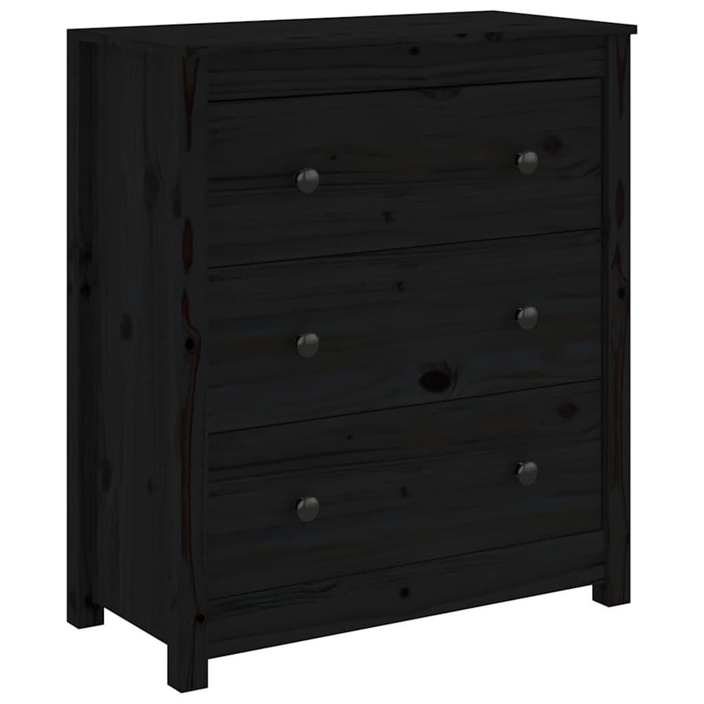 Buffet Industriel Noir 100x40x79.5 Cm - Bois D'ingénierie Et Métal, 4 Compartiments, Pieds Métal - Meuble De Rangement Salon/salle à Manger
