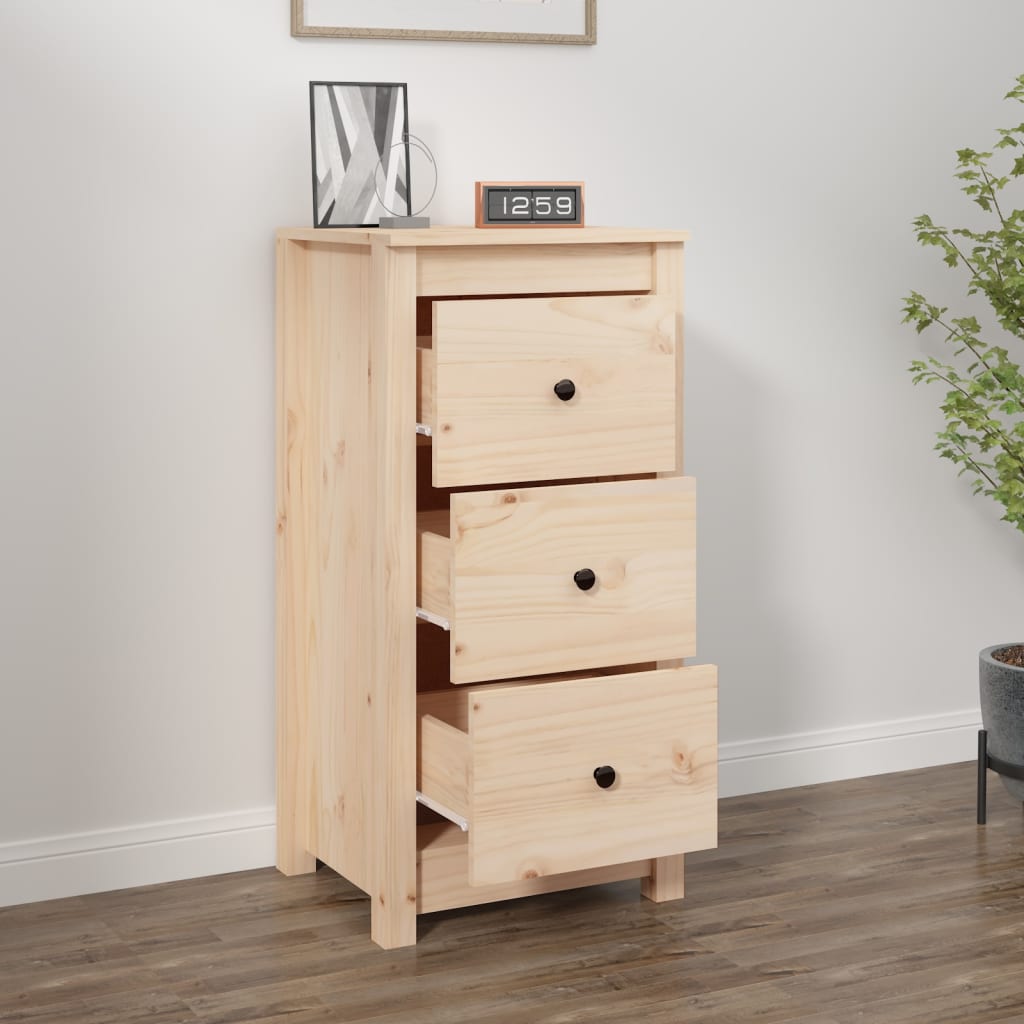 Thumbnail - vidaXL Sideboard 40x35x80 cm Massivholz Kiefer