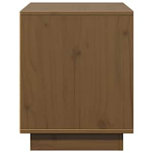 TV skříňka medově hnědá 74 x 35 x 44 cm masivní borové dřevo - obrázek 6