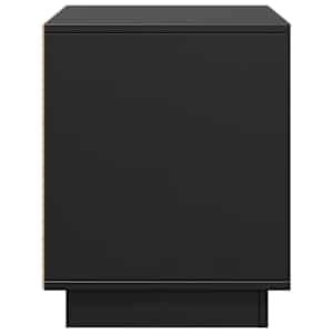 TV skříňka černá 74 x 35 x 44 cm masivní borové dřevo - obrázek 6