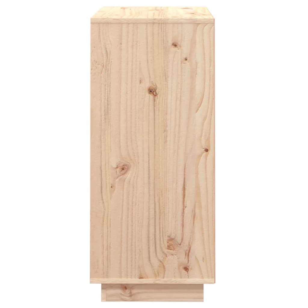 Příborník 74 x 35 x 80 cm masivní borové dřevo