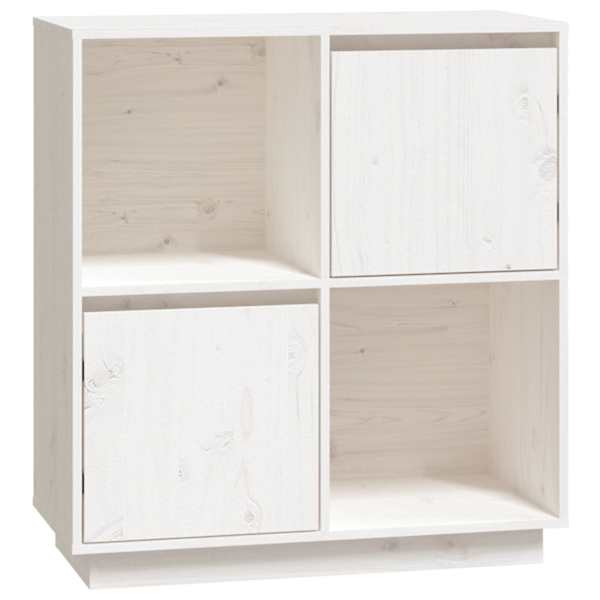 vidaXL puhvetkapp, valge, 74 x 35 x 80 cm, t&auml;ism&auml;nnipuit