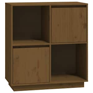 vidaXL puhvetkapp, meepruun, 74 x 35 x 80 cm, t&auml;ism&auml;nnipuit