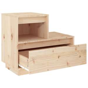 Noční stolky 2 ks 60 x 34 x 51 cm masivní borové dřevo - obrázek 6
