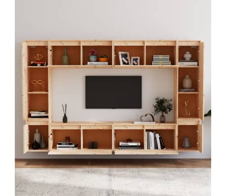 vidaXL TV-tasot 8 kpl t&auml;ysi m&auml;nty