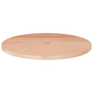 vidaXL &uuml;mmargune lauaplaat, &Oslash;30 x 1,5 cm, t&ouml;&ouml;tlemata tammepuit