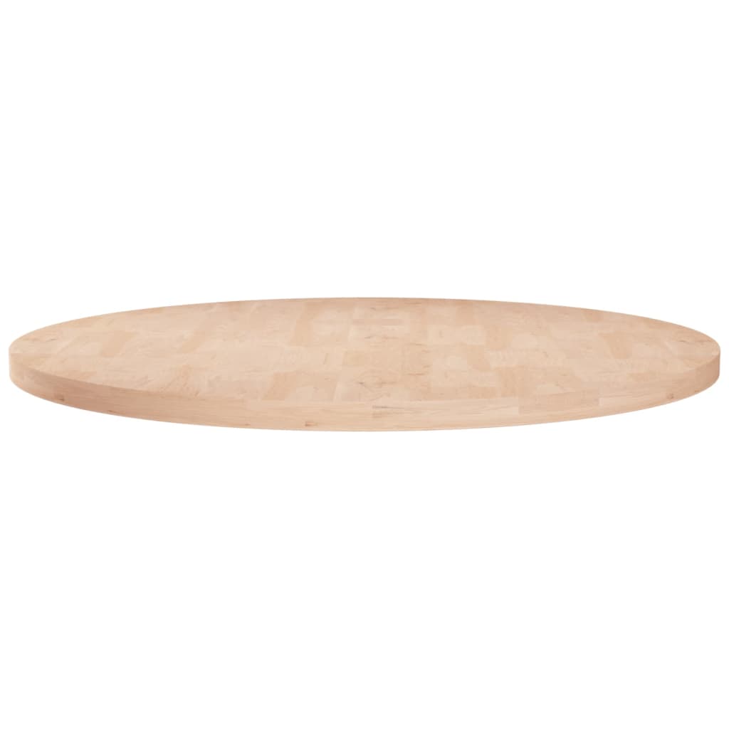 vidaXL KulatĂˇ stolnĂ­ deska Ă�60x2,5 cm masivnĂ­ dub bez povrchovĂ© Ăşpravy