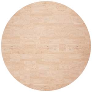 Kulatá stolní deska Ø 70x4 cm masivní dub bez povrchové úpravy - obrázek 2
