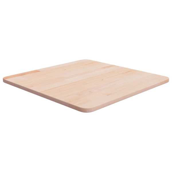 vidaXL ruudukujuline lauaplaat, 50x50x1,5 cm, t&ouml;&ouml;tlemata tammepuit