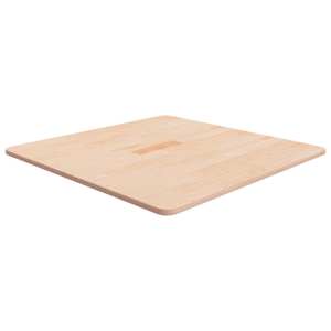 Čtvercová stolní deska 70x70x1,5 cm masivní dub bez úprav - obrázek 1