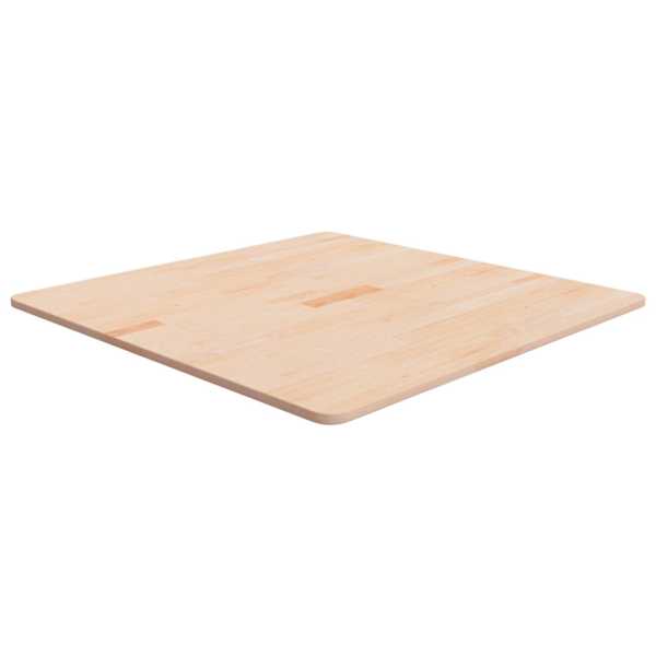 vidaXL ruudukujuline lauaplaat, 80 x 80 x 1,5 cm, t&ouml;&ouml;tlemata tammepuit