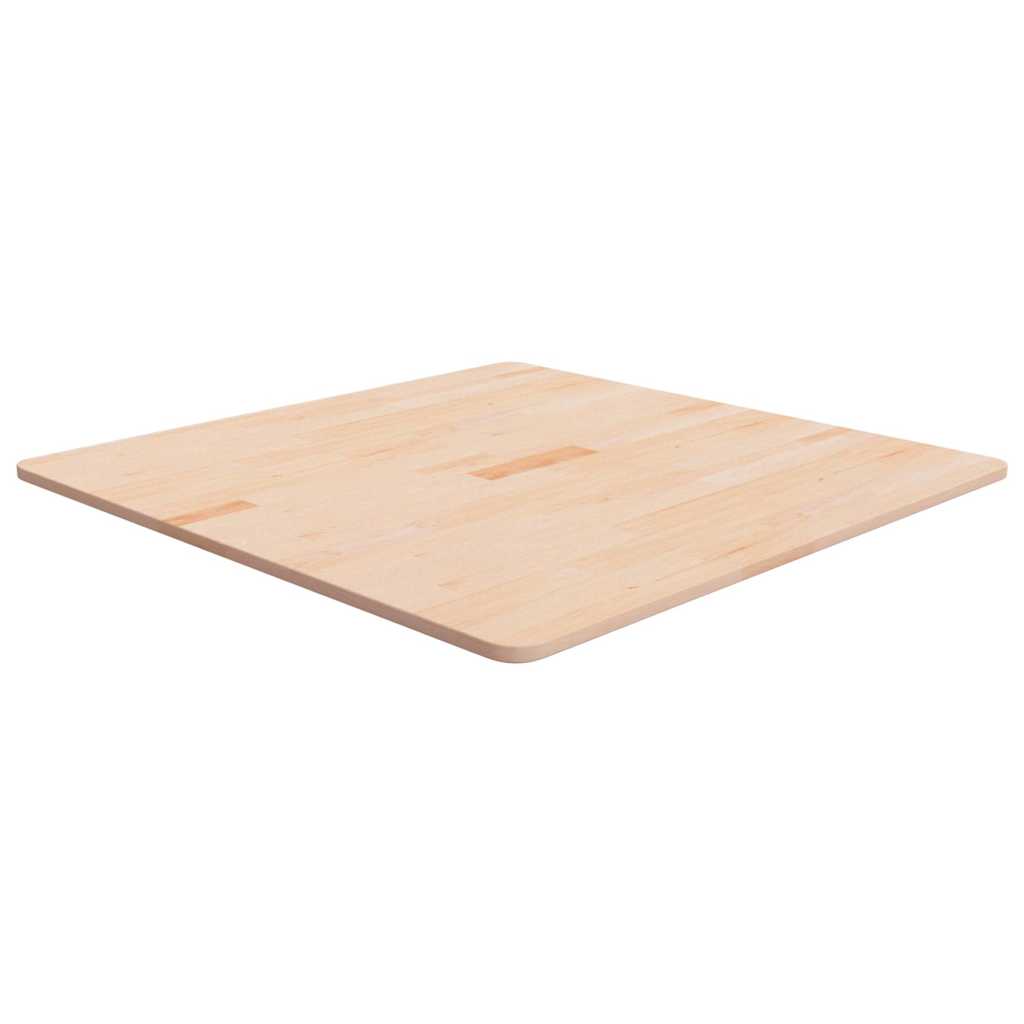 vidaXL Čtvercová stolní deska80x80x1,5 cm masivní dub bez úprav