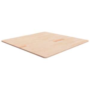 Čtvercová stolní deska 90x90x1,5 cm masivní dub bez úprav - obrázek 1