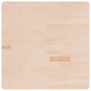 Čtvercová stolní deska 90x90x1,5 cm masivní dub bez úprav - obrázek 2
