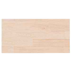 Policová deska 40x20x1,5 cm masivní dubové dřevo bez úprav - obrázek 2