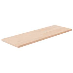 Policová deska 60 x 20 x 1,5 cm masivní dubové dřevo bez úprav