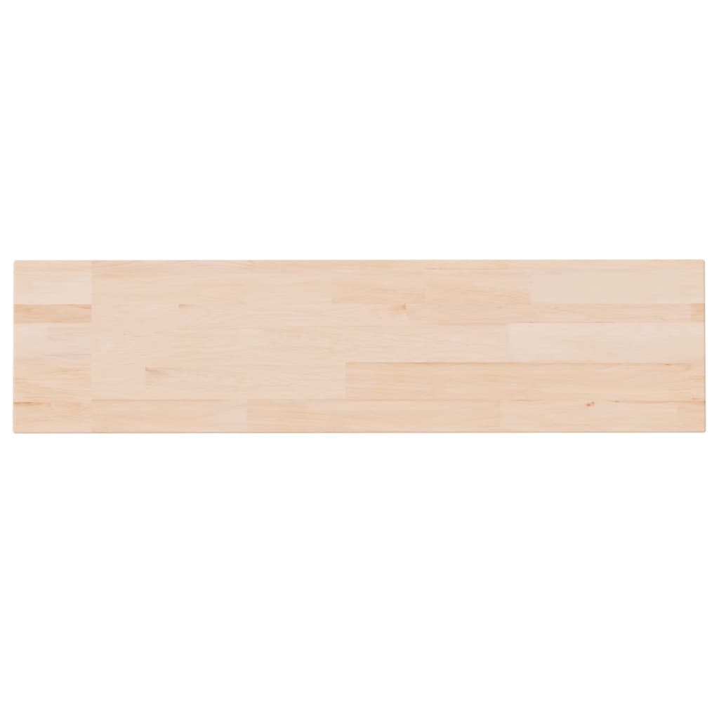 vidaXL Plank 80x20x1,5 cm onbehandeld massief eikenhout