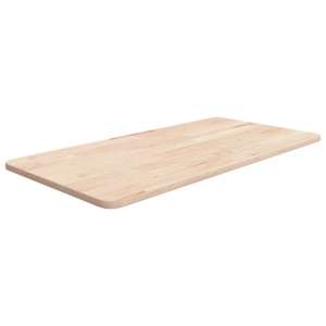 Koupelnová deska 80 x 40 x 1,5 cm neošetřené masivní dřevo - obrázek 1