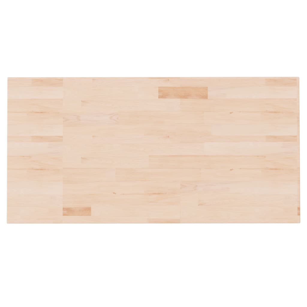 vidaXL Bathroom Countertop 100x50x1.5 cm Untreated Solid Wood