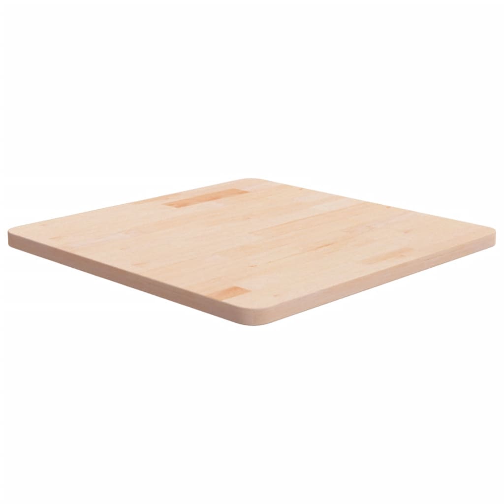 vidaXL ÄŚtvercovĂˇ stolnĂ­ deska 60x60x2,5 cm masivnĂ­ dub bez Ăşprav