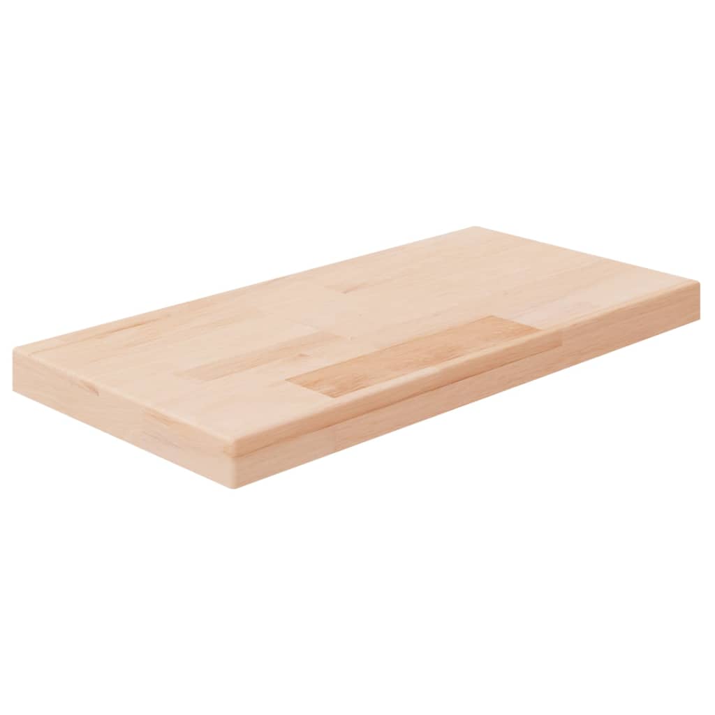 Petrashop  Policová deska 40x20x2,5 cm masivní dubové dřevo bez úprav