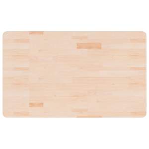 Koupelnová deska 100 x 60 x 2,5 cm neošetřené masivní dřevo - obrázek 2