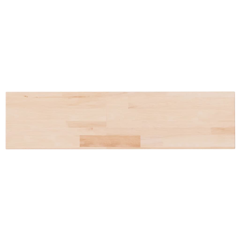 vidaXL Plank 80x20x4 cm onbehandeld massief eikenhout afbeelding