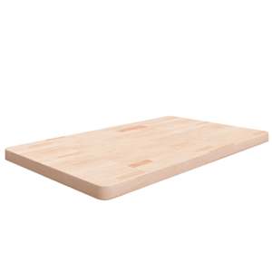 Kopalniški pult 100x60x4 cm neobdelana trdna hrastovina