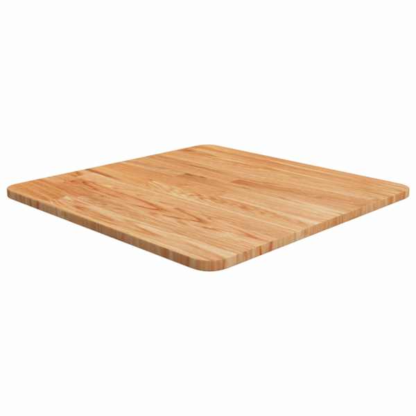 vidaXL kandiline lauaplaat, helepruun, 50x50x1,5 cm, t&ouml;&ouml;deldud tamm