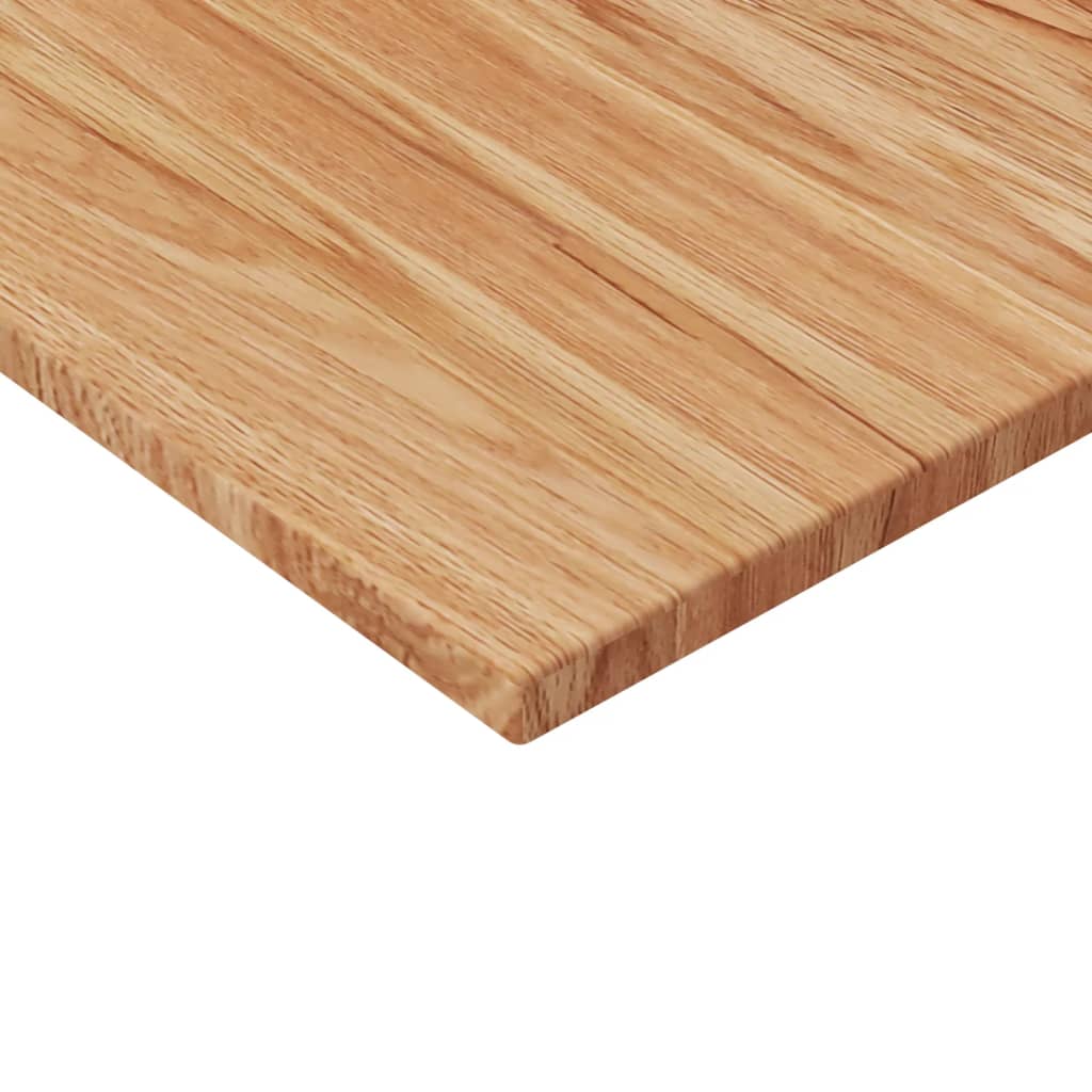 kvadrātveida galda virsma, brūna, 70x70x1,5 cm, ozola masīvkoks | Stepinfit.lv