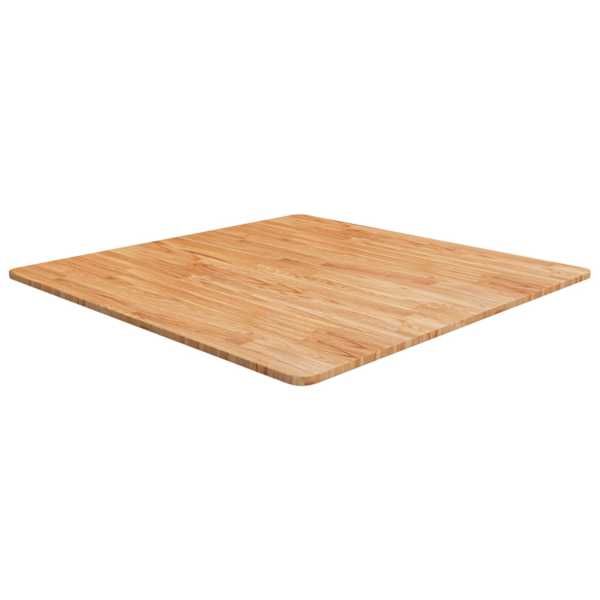vidaXL kandiline lauaplaat, helepruun, 90x90x1,5 cm, t&ouml;&ouml;deldud tamm