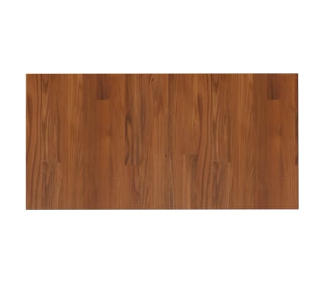 vidaXL Vonios stalviršis, tamsiai rudas, 80x40x1,5cm, mediena